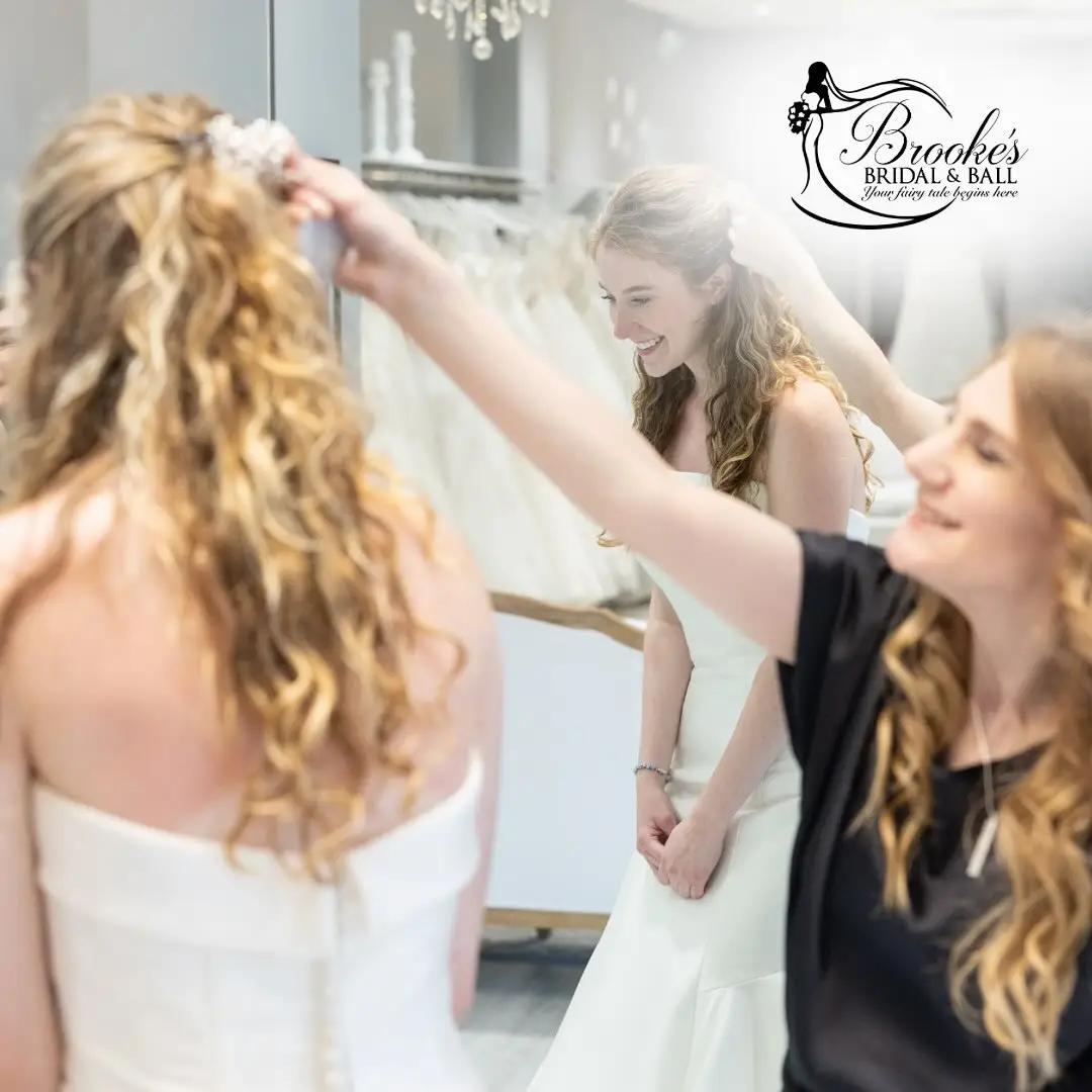 brookes bridal appointment bride